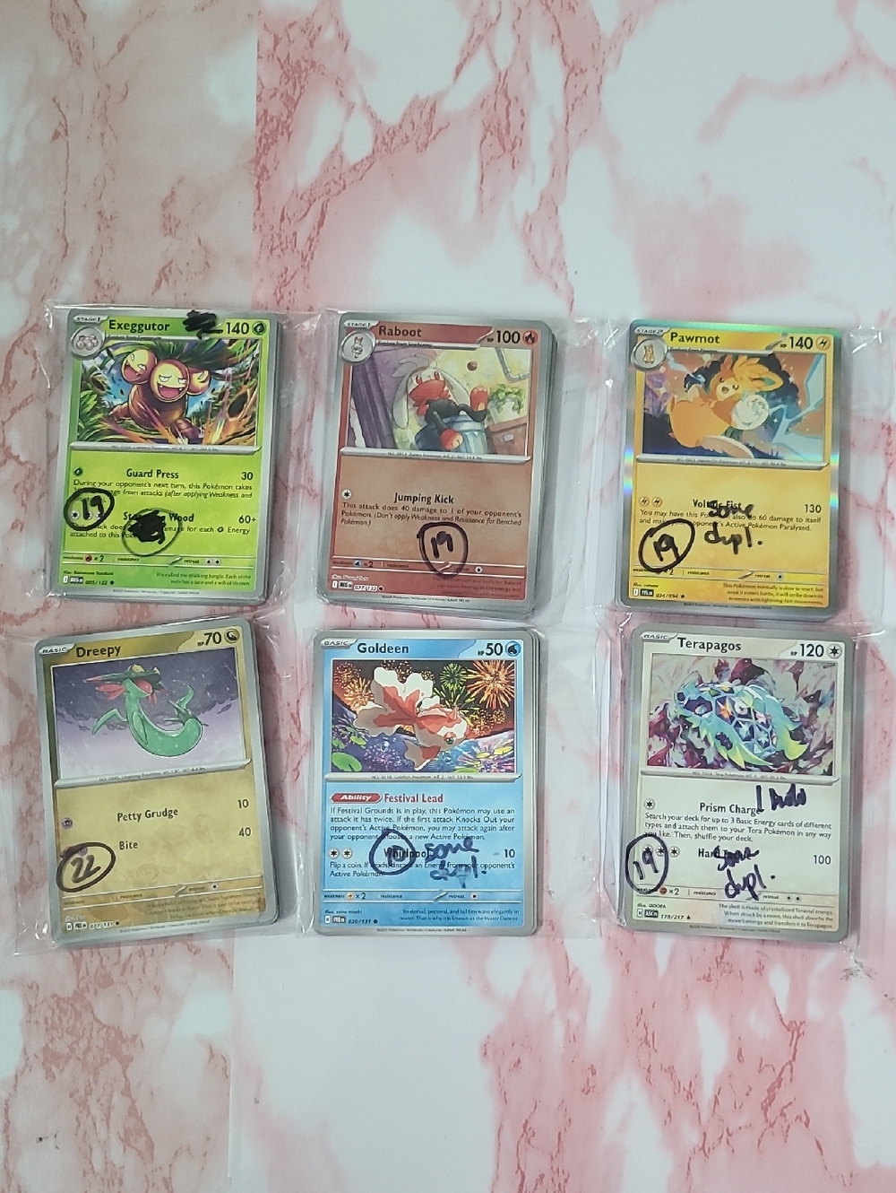 Pokemon Random Lot Of 108